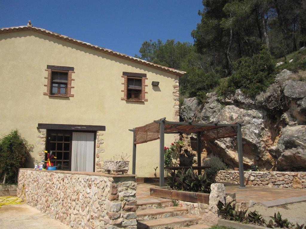 Masia Puigadoll Rodoñá Buitenkant foto